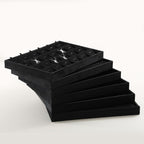 Necklace Holder Organizer, Velvet Jewelry Trays,Premium Necklace Case,Luxury Jewelry Displays,Black Bracelet Organizer