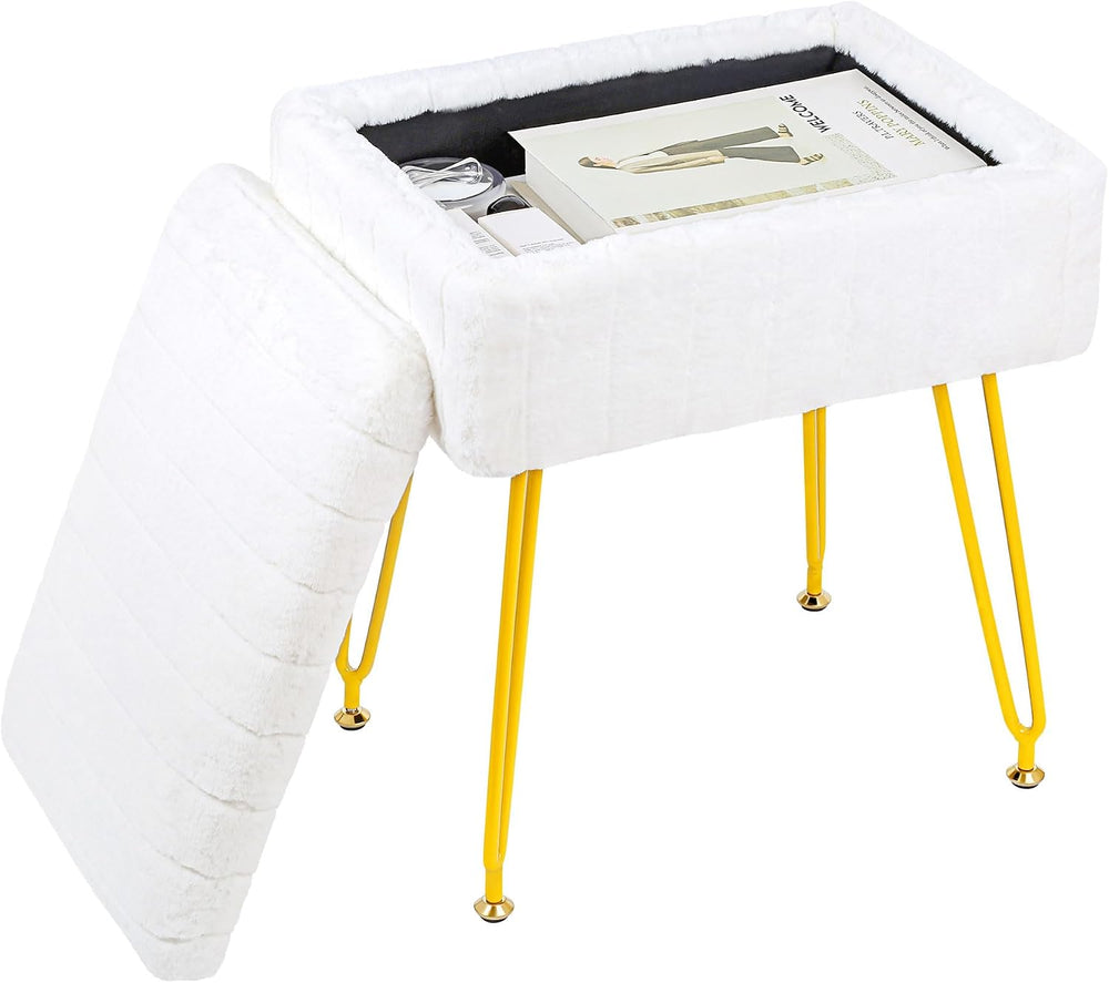 H&B Luxuries Multi-Functional Footrest Ottoman – Comfortable, Stylish, an...
