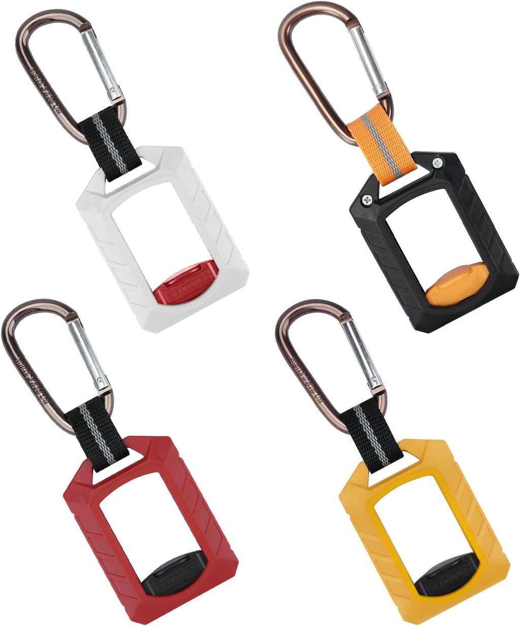 Melotough Zip Tie Organizer Zip Tie Holder,Wire Ties Keeper for Multi-Purpose Indoor and Outdoor Use,4Pcs