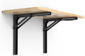 Ultrawall Wall Mounted Folding Workbench, Heavy Duty Foldable Work Table, Collapsible Desk for Workshop, Garage, Office, Home, Holds Up to 550LBS, 32”X18”
