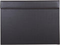 KINGFOM 18''x14'' Large Rectangle A3 Desk Writing & Drawing Desk Pad &Board Table Protector Mat with Paper Clip on Top Brown