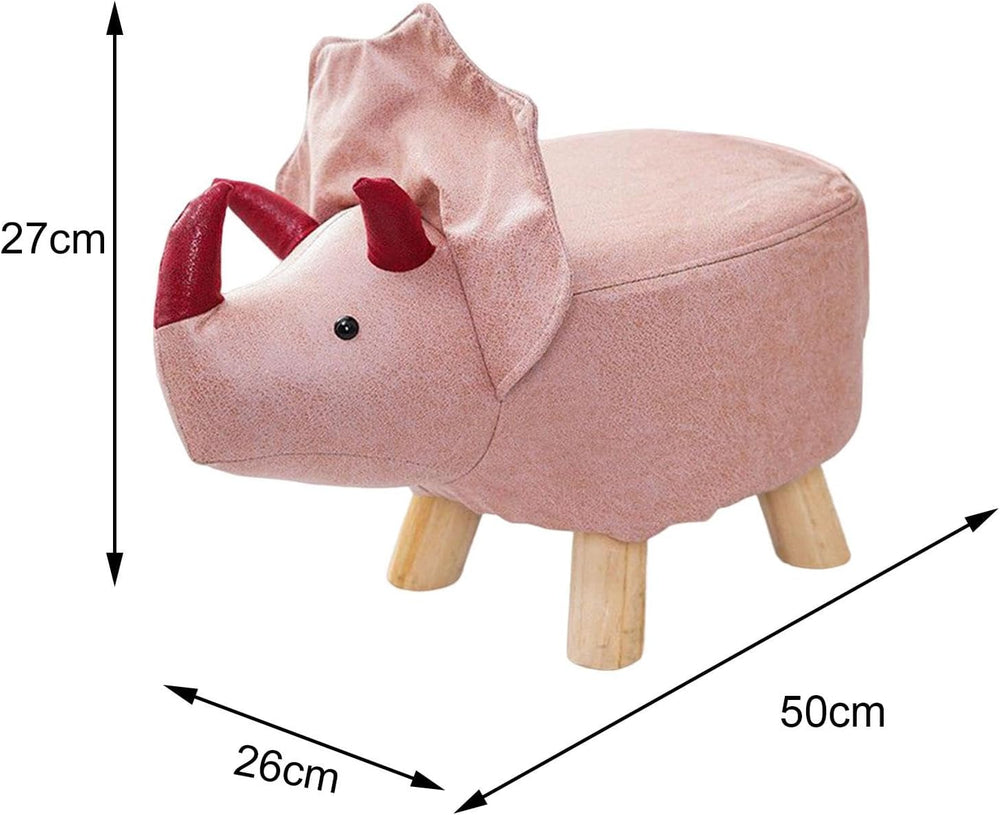 Animal Footstool Footrest Ottoman Bench Sofa Tea Stool for Guest Room, Indoor...
