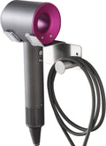 Hair Dryer Holder, Hair Dryer Holder Wall Mounted, Self Adhesive Blow Dryer Holder, Stainless Steel Dyson Hair Dryer Holder, Hairdryer Holder for Bathroom BANJEKT
