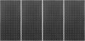 Keenso Pegboard Accessories, Metal Wall Panels Set with Hooks and Bins, Customizable Tool Storage System for Garage and Workbench