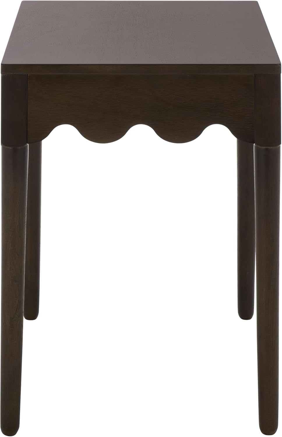 SAFAVIEH Home Collection – Neha Dark Chocolate Brown Solid Wood Frame Accent ...