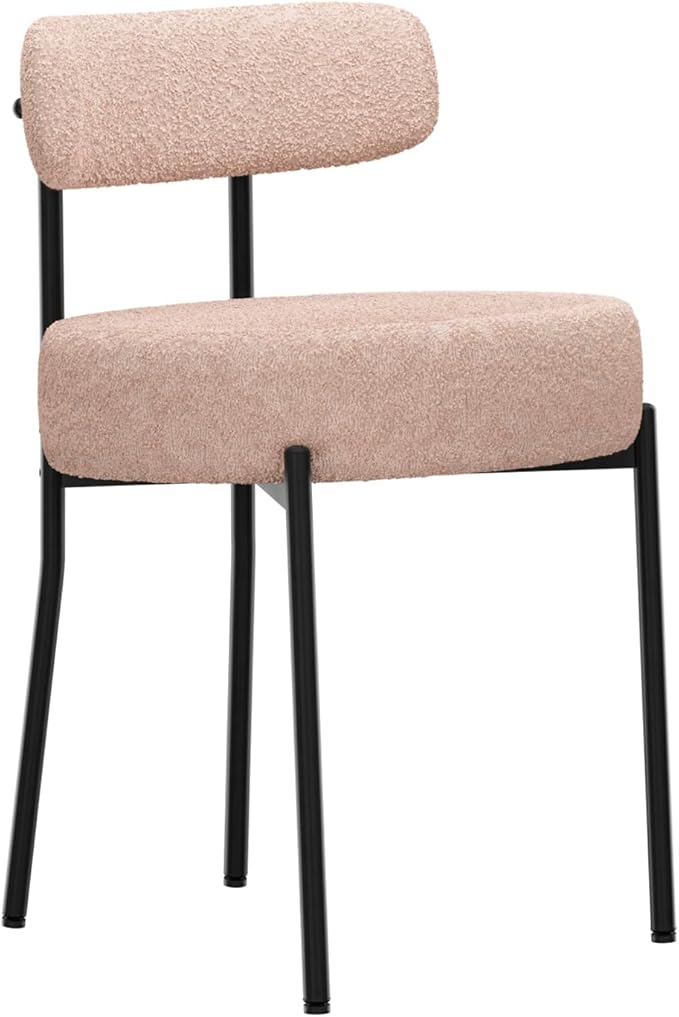 DYHOME Kitchen Chairs Mid-Century Modern Dining Chairs Set of 2, Kitchen Dini...