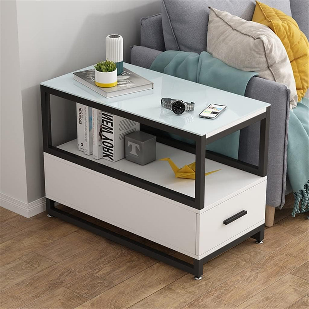 Industrial Iron Shelves Long Narrow Bookshelf Living Room Doorway Foyer Floor...