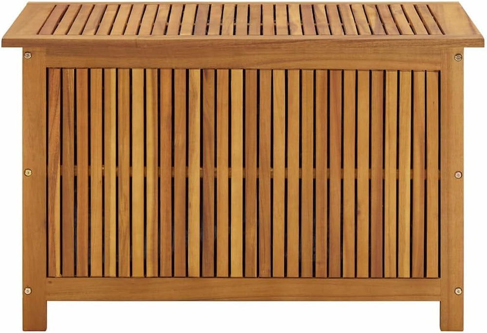 Wood Garden Backyard Organization, Wooden Garden Storage Box for Patio Furnit...