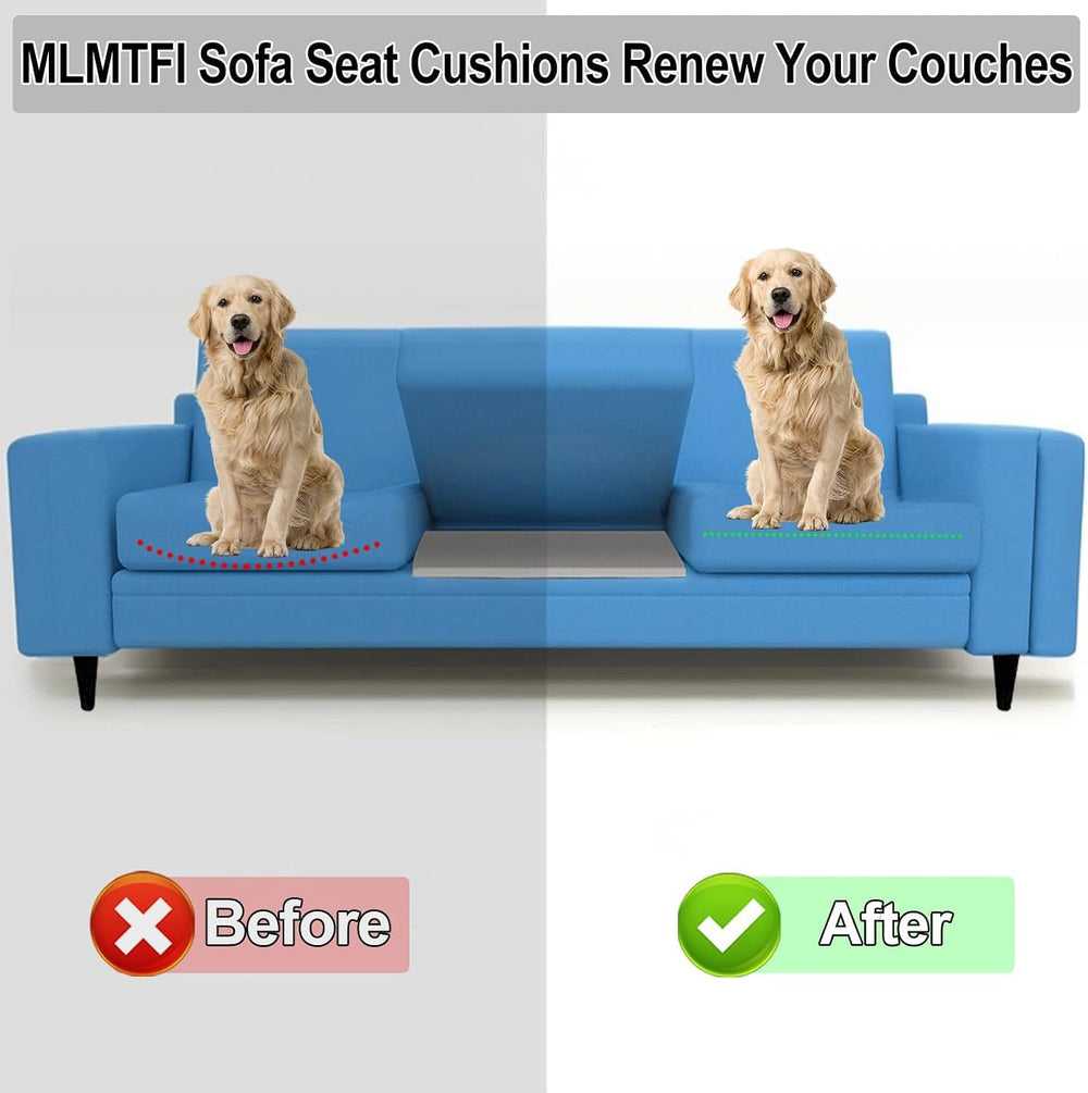 Couch Cushion Support for Sagging Seat, 22"x22"x2.4" Couch Sup...