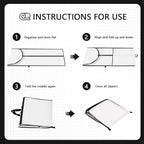 2 Pack Garment Bags for Travel, 71" Hanging Dress Bags Waterproof Suit Bag for Gowns Dresses Long Garment, Foldable & Portable Garment Bag