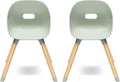 Lalo The Play Chair - Set of 2 Toddler Chairs - Sturdy Bucket Seat - Easy to Clean Kids Chair - 200 lb Weight Capacity - Blueberry