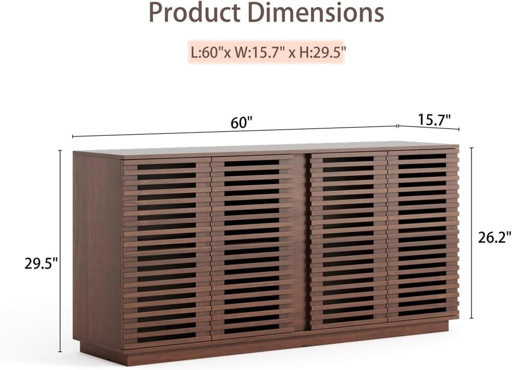 Living Room Furniture Entertainment Storage Dining Room Cabinet, Buffet Sideb...