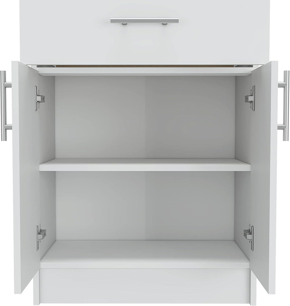 23.6" D*15.9" W*33.5" H Freestanding Storage Cabinet with Dawe...