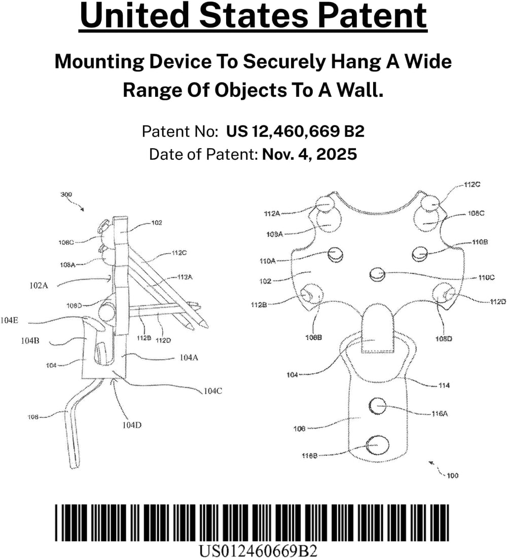 HangSmart TV® Wall Mount NO Stud - Original & Patented Easy Install, DIY ...