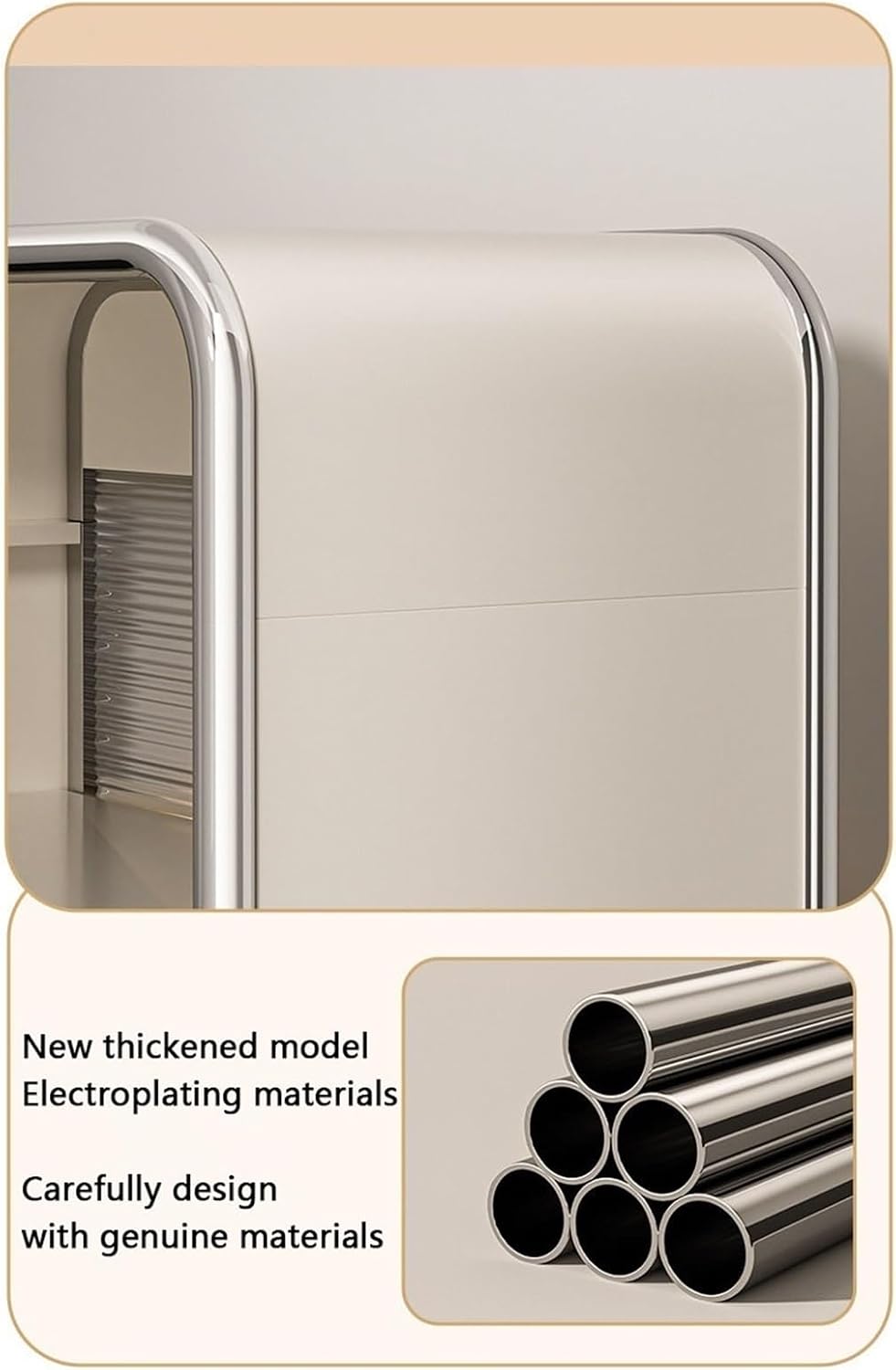 Multi-Layer Kitchen Racks Narrow Pantry Storage Cabinet for Small Spaces with...