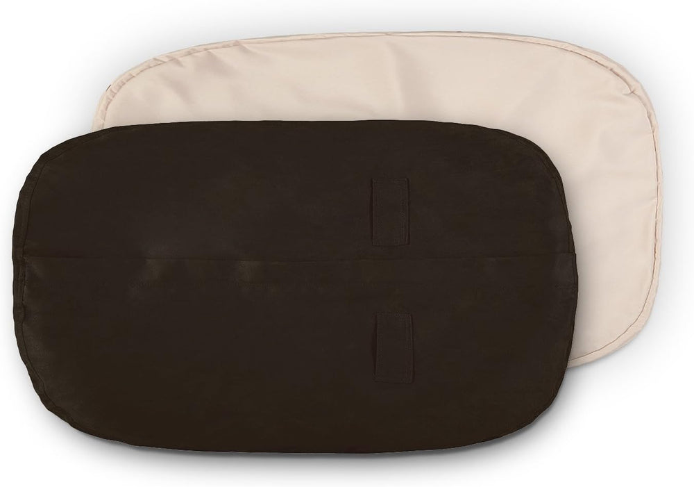 Lumaland Luxury Microsuede Outer Cover for Bean Bags Machine Washable 7-Foot ...