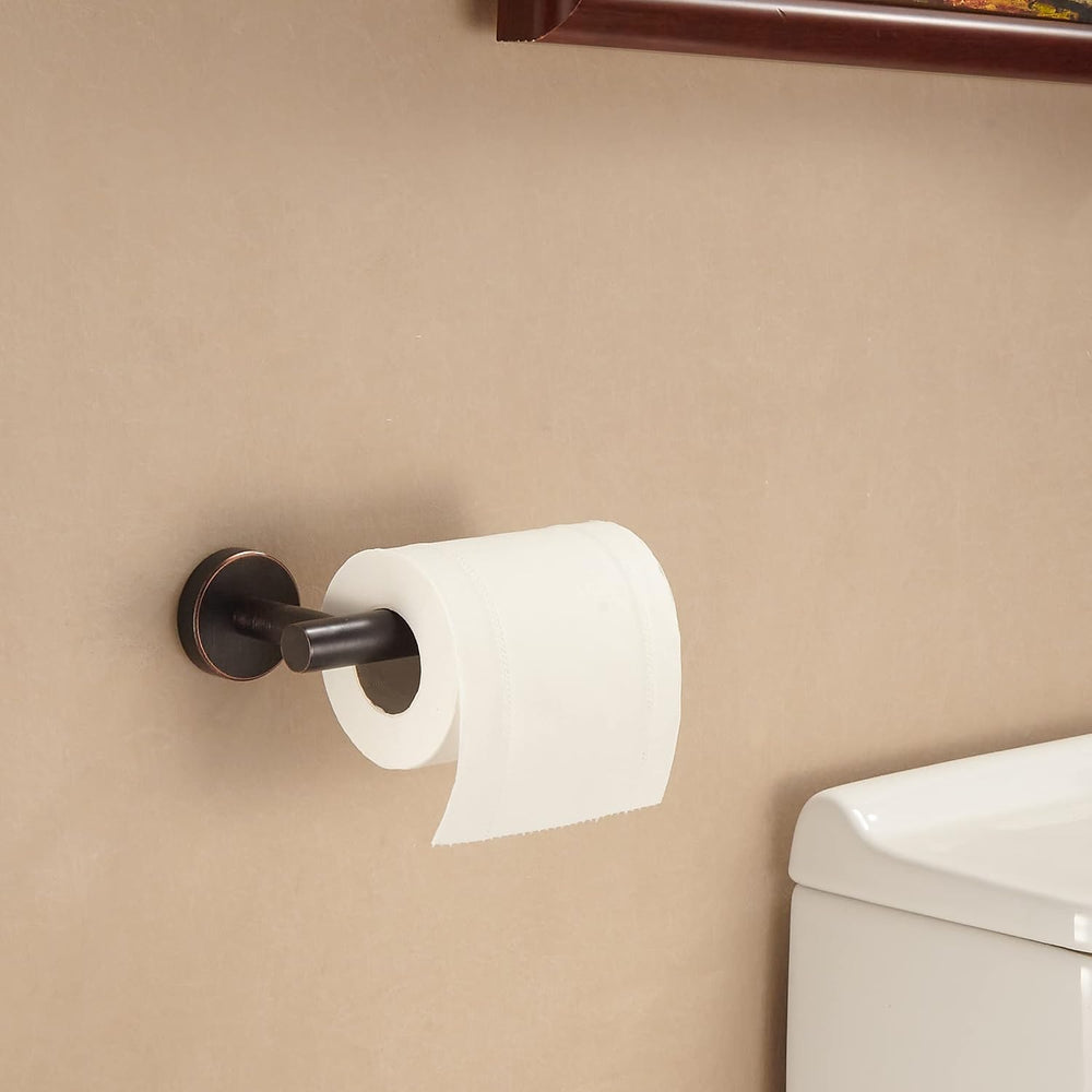 Bronze Toilet Paper Holder Towel Holder Towel Hooks,Oil Rubbed Toilet Paper R...
