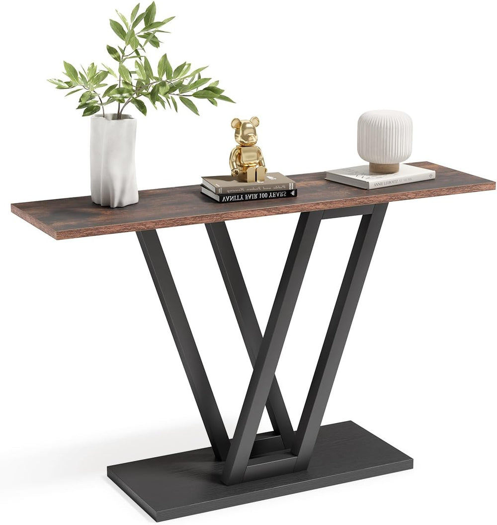 LITTLE TREE Console Table Hallway Table for Entryway 43 Inch Sofa Table Entry...