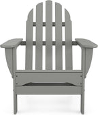 POLYWOOD AD5030GY Classic Folding Adirondack, Slate Grey