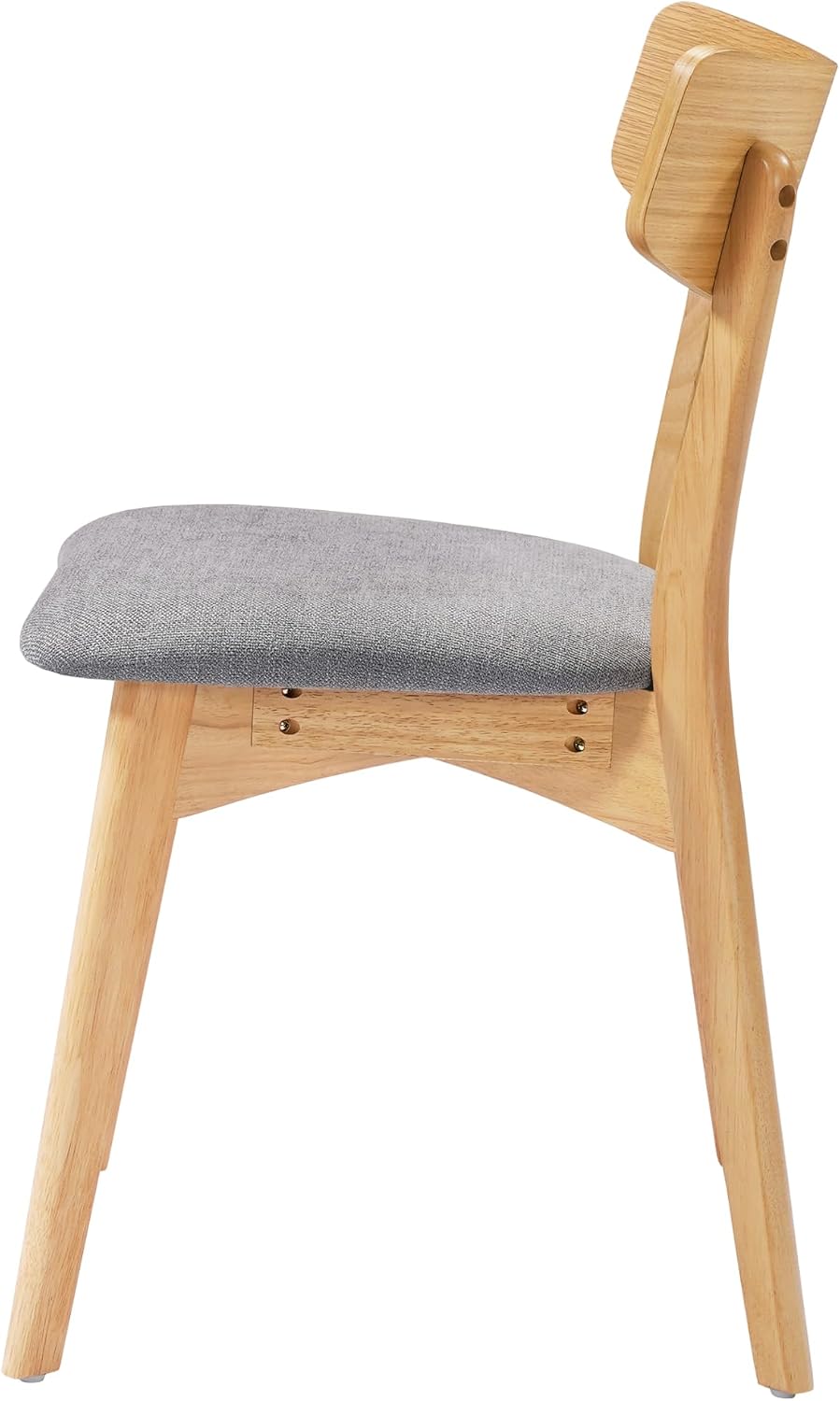 Dining Chairs Set of 2, Dining Room Chairs with Walnut Finished Frame | Kitch...