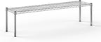 14" Deep x 54" Wide x 14" Height Wire Shelving Kit | 1-Tier | NSF Commercial Storage Rack Unit