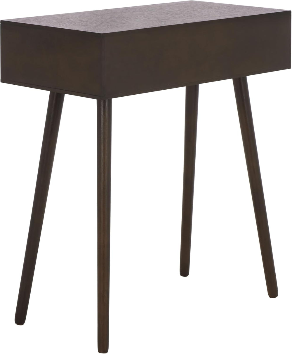 SAFAVIEH Home Collection – Dean Dark Chocolate 2-Drawer Console Table, Mid-Ce...