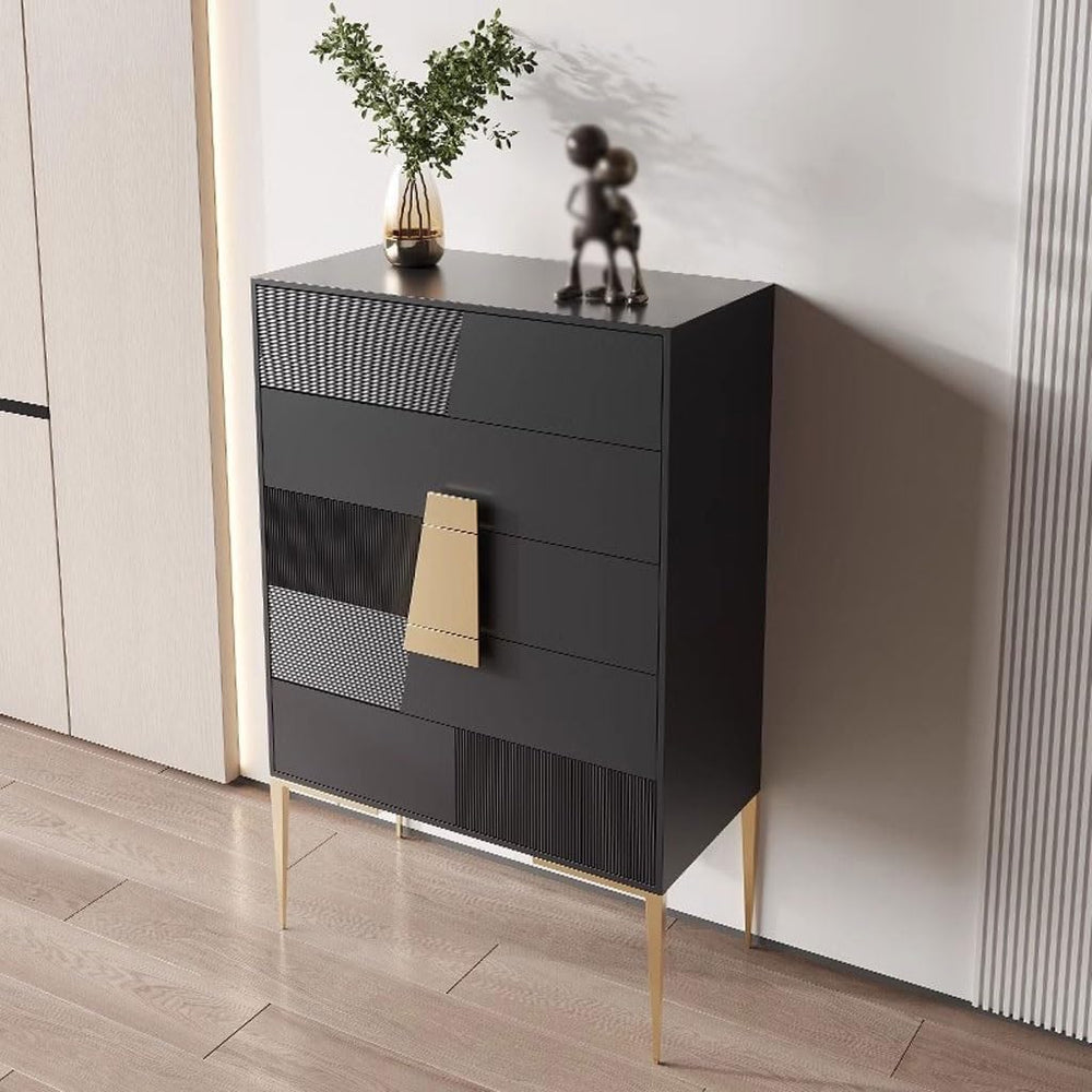 Entryway Cabinet Modern Sideboard Large Capacity Storage Cabinet Living Room ...