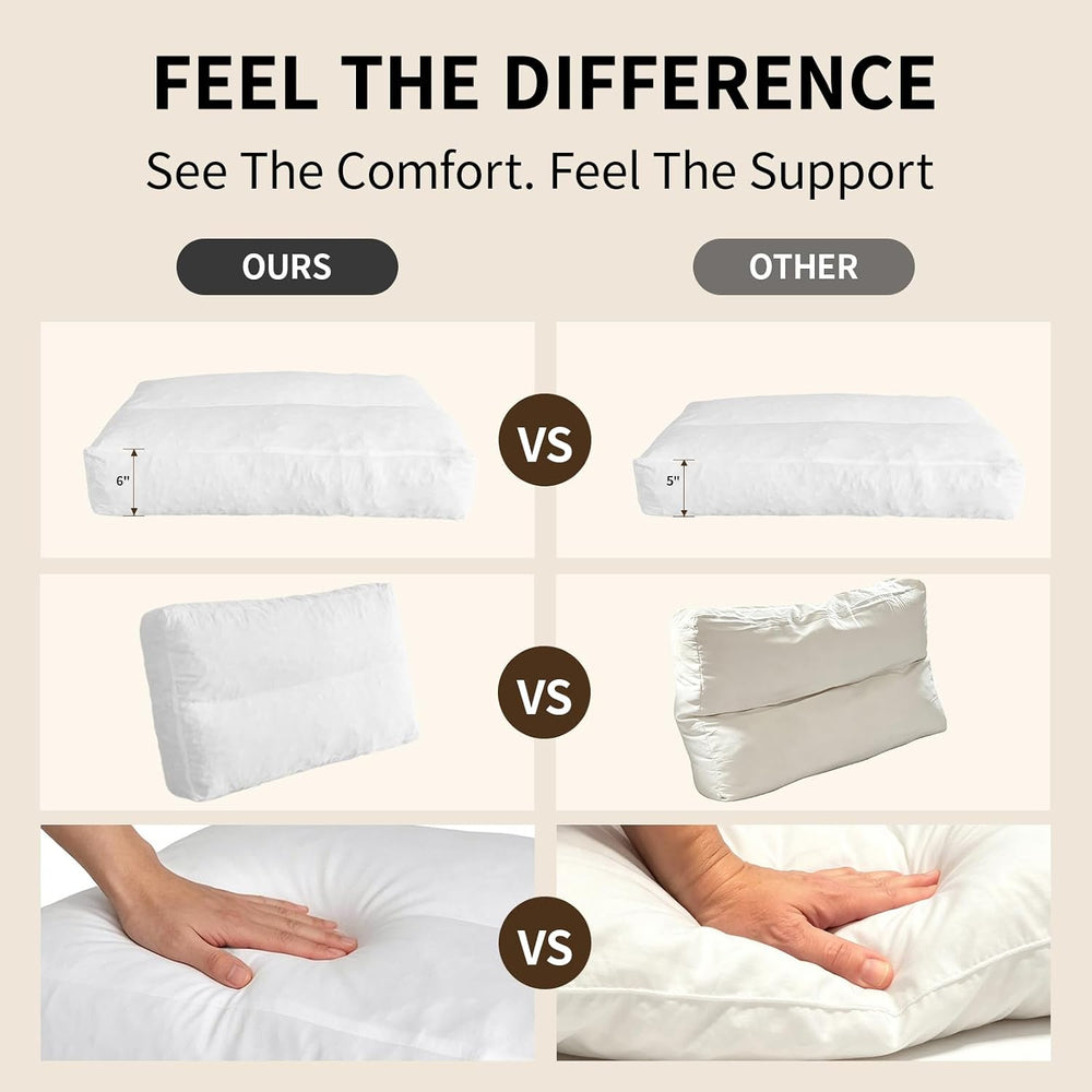 1 Pack Couch Back Cushion Replacement, 26 x 19 x 6 Inch | Odorless Resilient ...