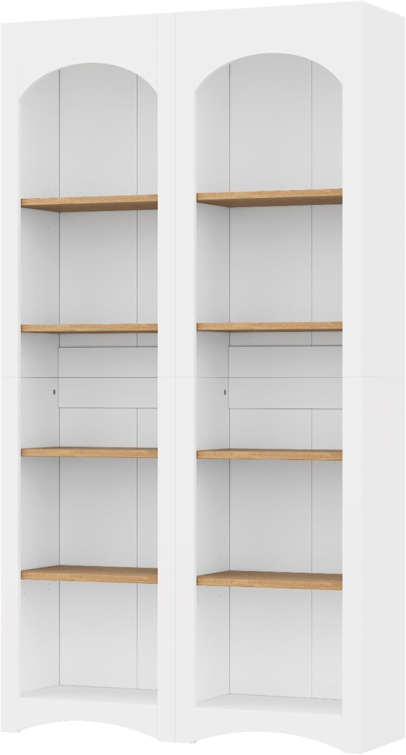 39.3" D*12.4" W*72" H Corner Freestanding Kitchen Pantry Set o...