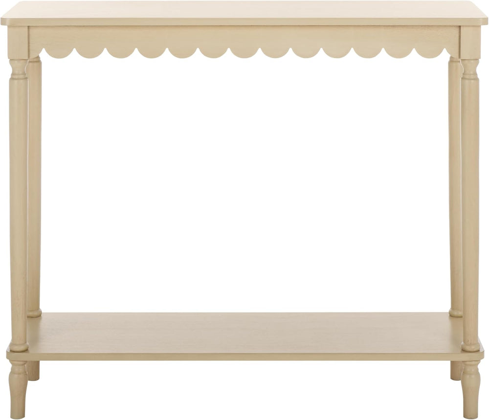 SAFAVIEH Home Collection Haven French Country Farmhouse Natural Brown Console...