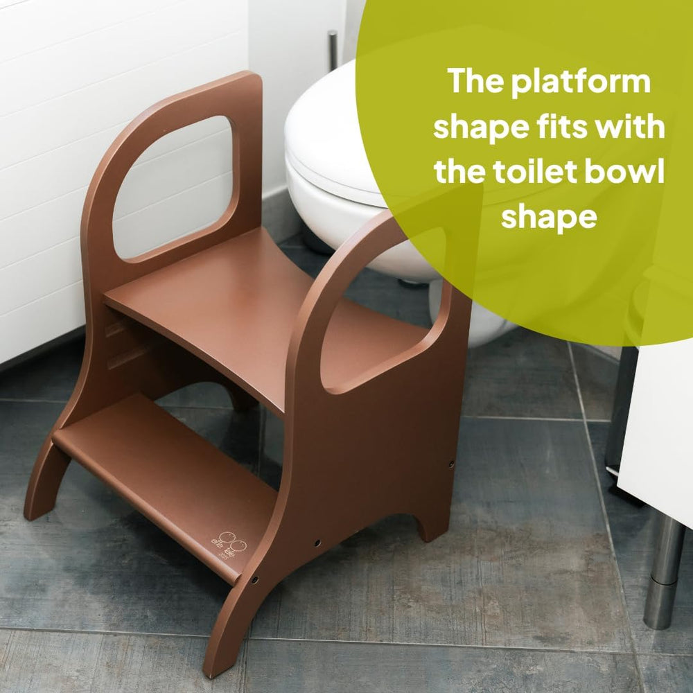 Ette Tete MIIMO • Adjustable Height Toodler Step Stool • Potty Training Toile...