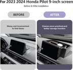 LUWU for 2023 2024 2025 Pilot Dashboard Center Console Organizer 2025 H onda Pilot Armrest Storage Box Armrest Organizer H onda Pilot Console Organizer Tray 2023 2024 2025 H onda Pilot Accessories