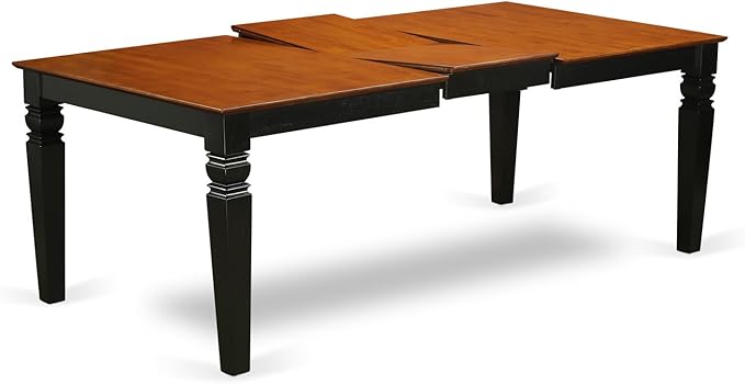 East West Furniture LGKE5-BCH-LC 5 Piece Dinette Set for 4 Includes a Rectang...