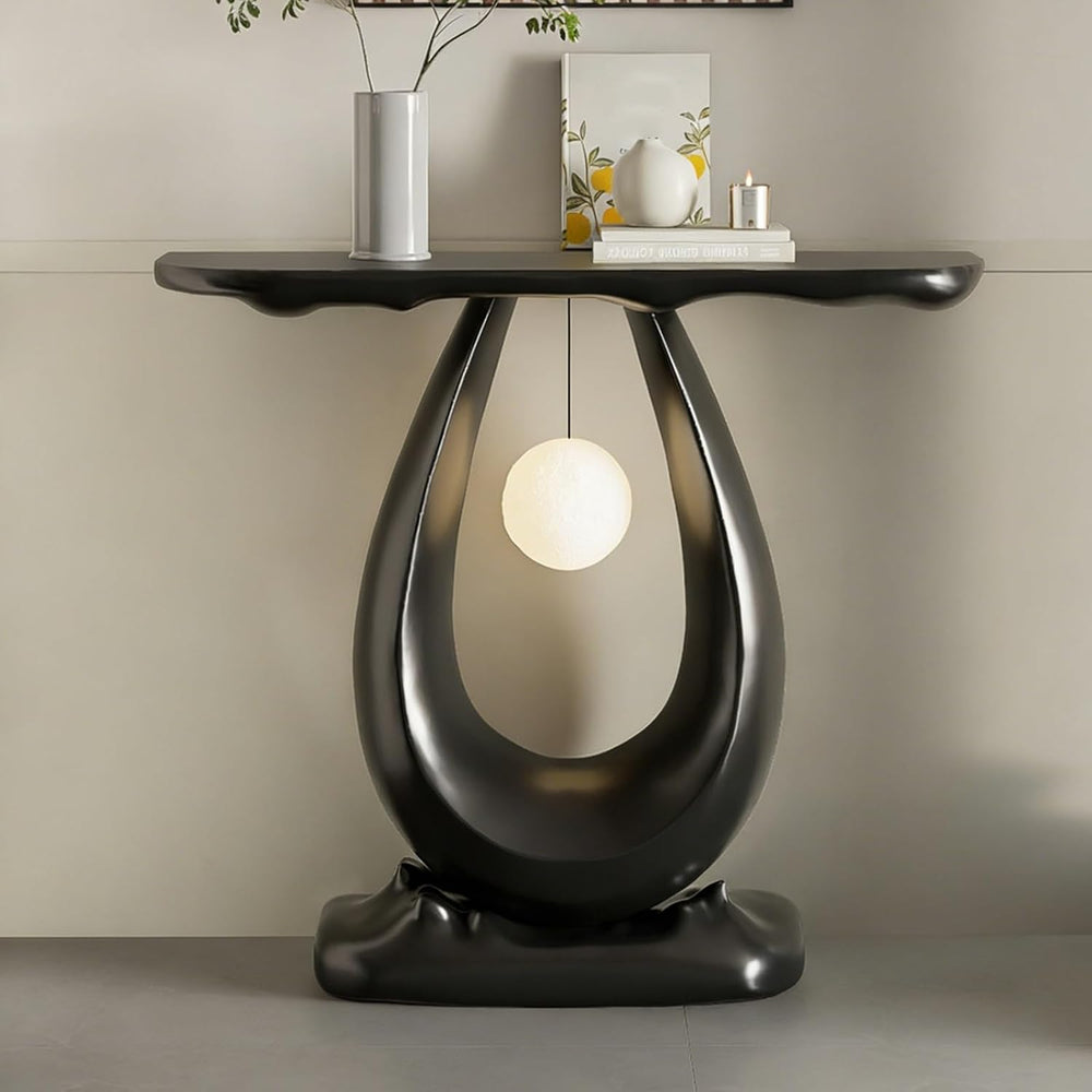 Farmhouse Entryway Console Table Modern Decorative Table Narrow Sofa Tables f...