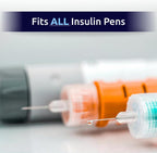 Insulin & Ozempic Cooler Travel Case - TSA Approved - Small Diabetic Medical Travel Case Pen Cooler Insulin Protector Works 24/7/365 No Freezing Or Refrigeration - for All Insulin Pen Models