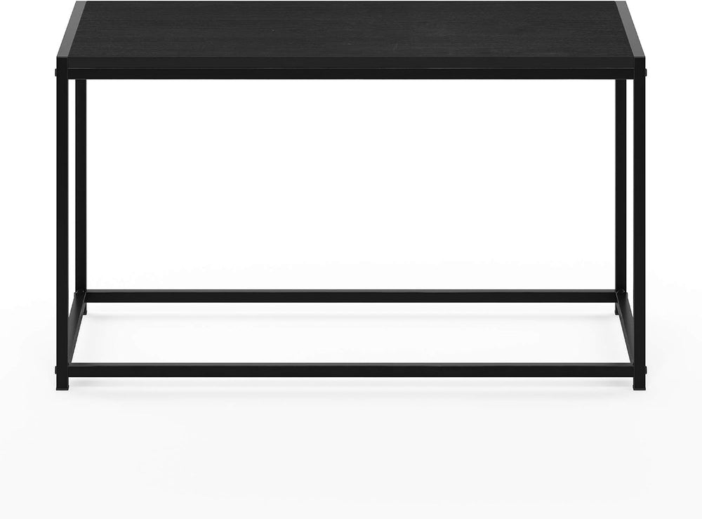FURINNO Camnus Modern Living Coffee Table, Americano, 15.74 in x 30 in x 17.5...