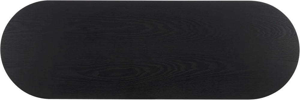 SAFAVIEH Home Collection Enoki Black Oval Top Bench