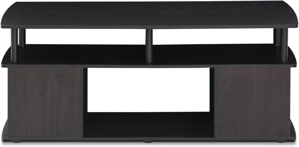Furinno Coffee Table and End Tables Set (2 Pieces) | Blackwood and Espresso/B...