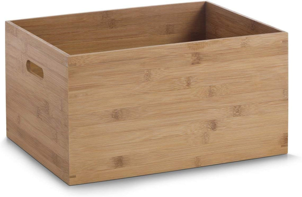 Zeller Storage Box Bamboo 40x30x21cm, Multi-Colour, 28 x 28 x 13 cm