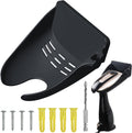 Ironing Board Hanger Wall Mount for Clothes for Conair Handheld Garment Steamer，for Laundry Rooms Storage Organizer,Garment Steamer Stand Compatible with Conair GS59X、GS59B Models (Black) (Black)