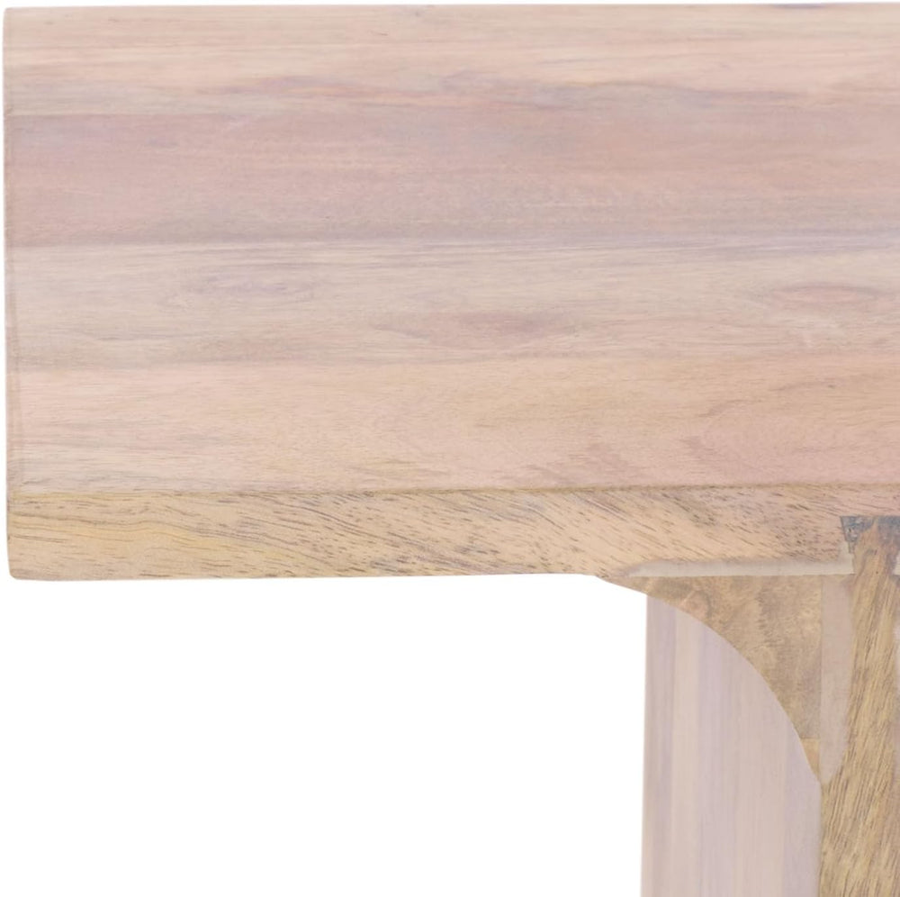 SAFAVIEH Home Collection - Wilfredo White Washed Solid Wood Accent Table, Sca...