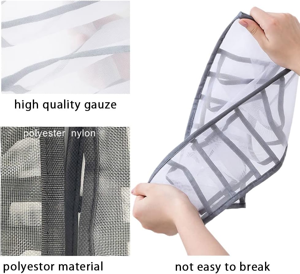 Bra Organizer for Drawer, 2 Pack Bras Storage Organizer with Compartments, Drawer Organizer for Bras (Black, 2PCS Bra)