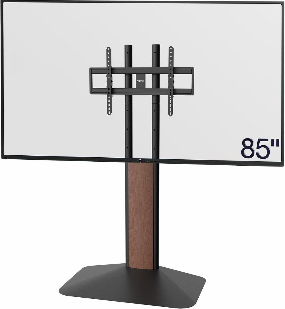 VIVO Dual-Column TV Floor Stand for 32” to 85” Screens with Heavy Duty Base, ...