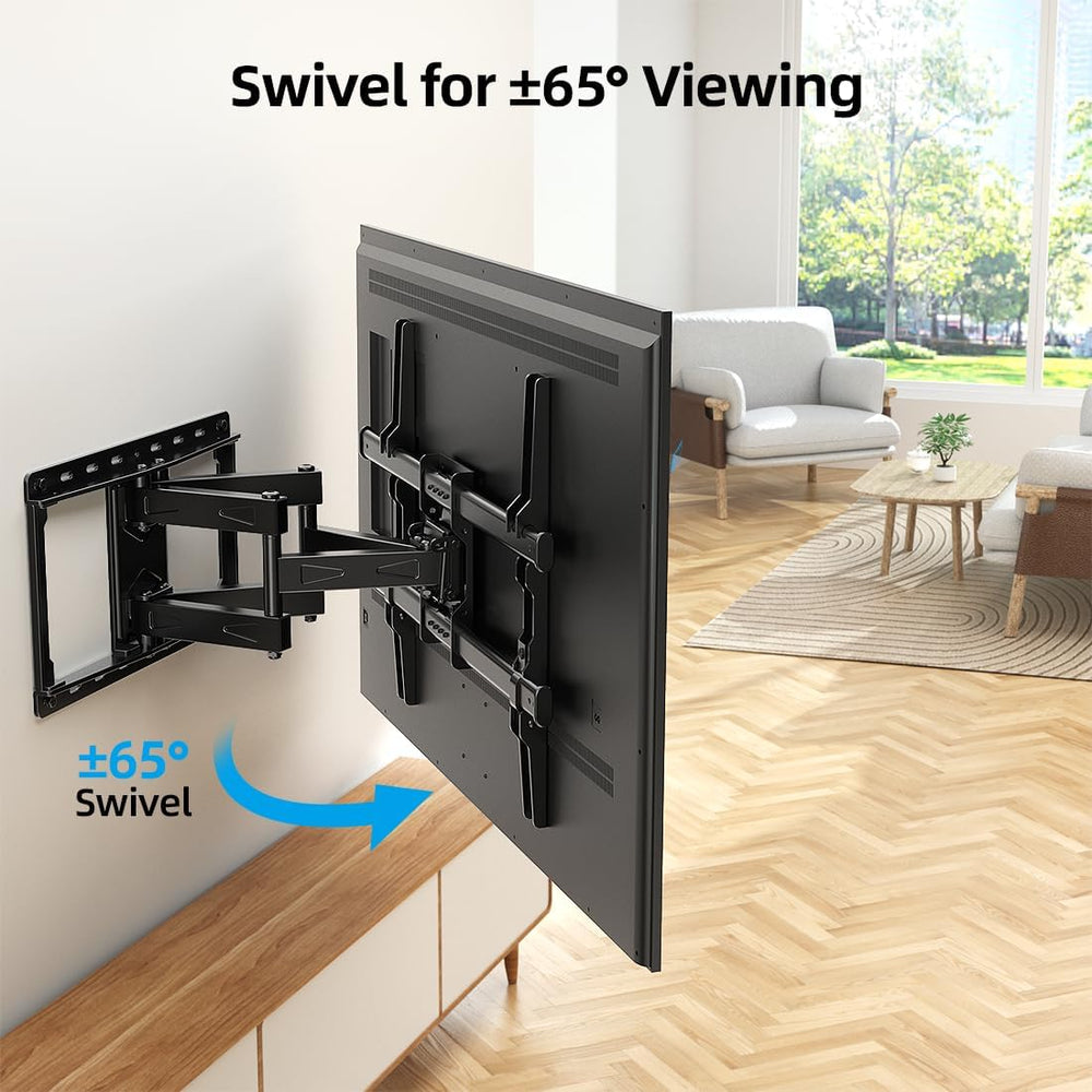 HOME VISION Full Motion TV Wall Mount for 32-85 inch TVs up to 132lbs | Max V...