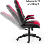 STAPLES Emerge Vortex Gaming Chair, Ergonomic, Adjustable Height, Swivel, Black