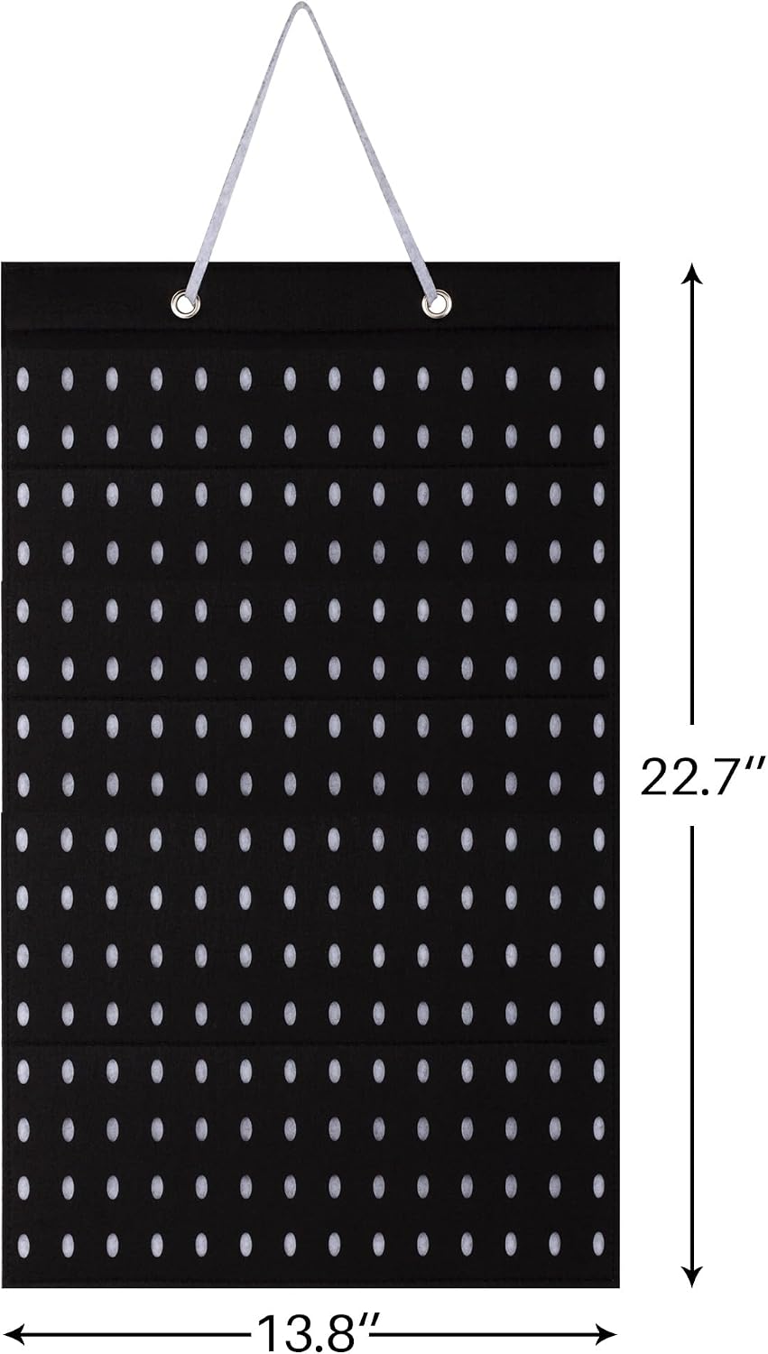PACMAXI Hanging Shoe Charm Holder with 224 Holes