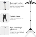 Garment Steamer Hanger Stand & Ironing Glove for Clothes, Adjustable Steamer Stand for Clothes Hanger & Mini Grey Ironing Board Portable Handheld Steamer Ironing Accessories for Clothes