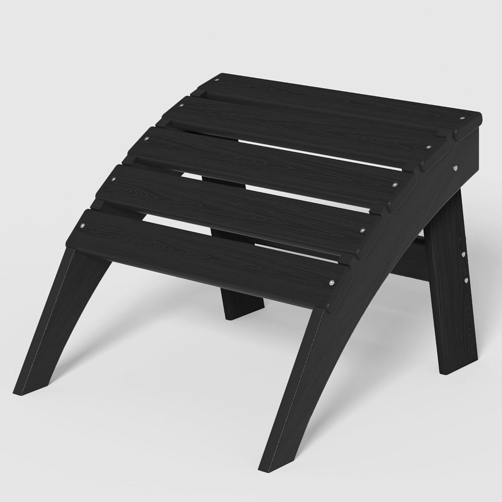 nevilywood HDPE Folding Ottoman - Adirondack Chair Footrest – Weather Resista...