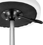 BAKAJI Ergonomic Faux Leather Stool - Minimalist Design