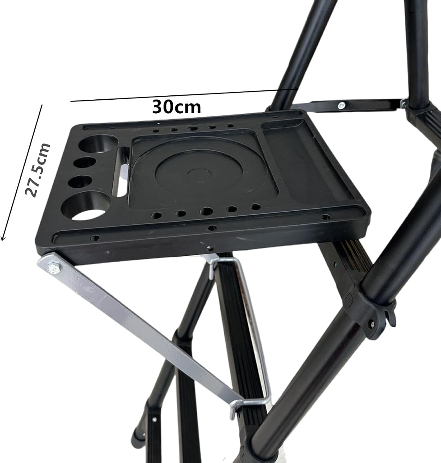 Stand Stable Storage Shelf Wide Pedal Equipment Work Ladder Tray Multifunction for Hold